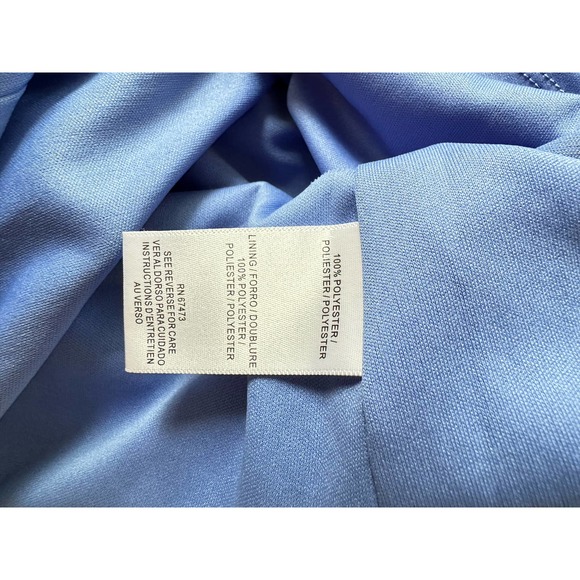 NWT Taylor Printed Flutter Sleeve Bodice Cut Out A-Line Dress Sz 2 - Picture 10 of 12